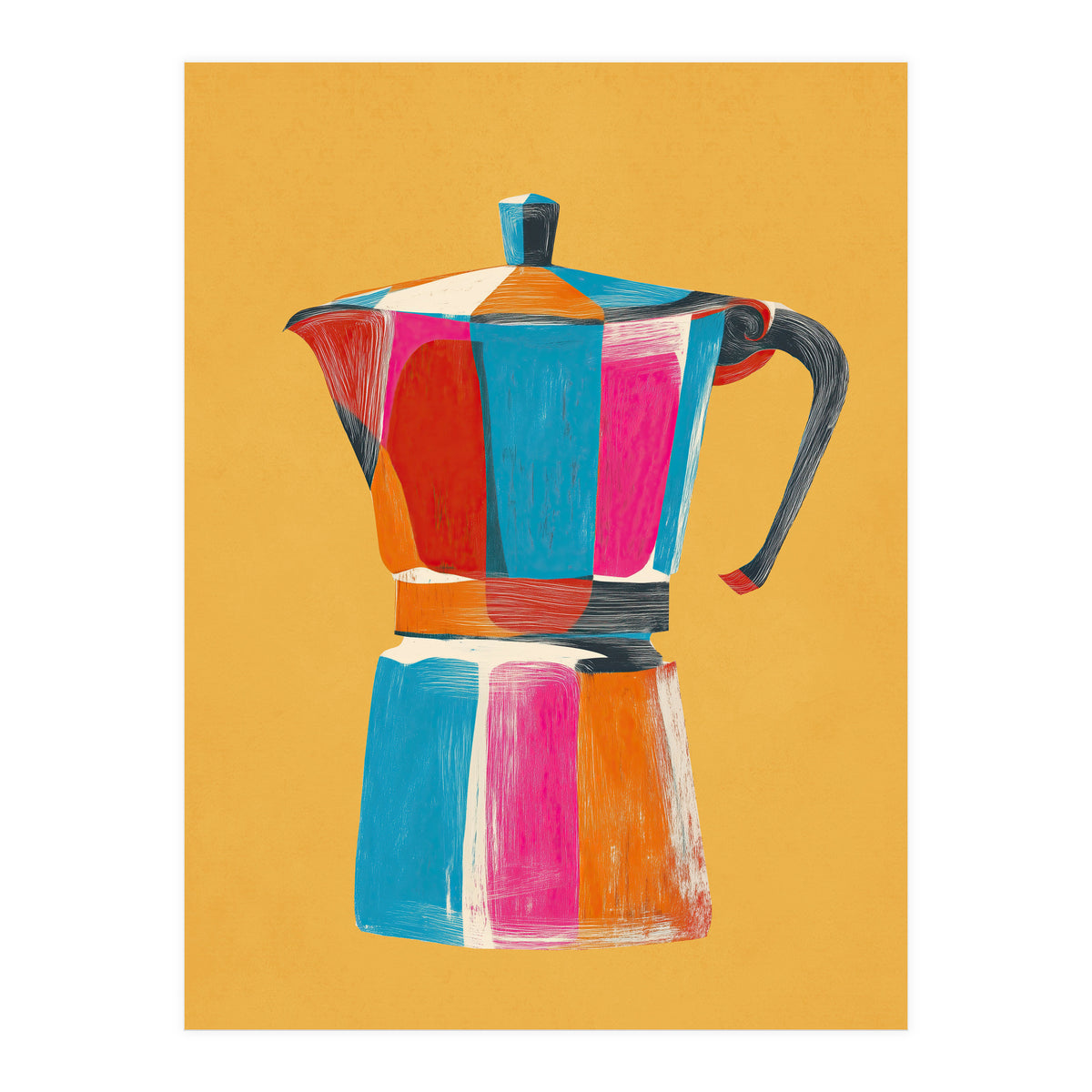 Color Block Moka (Print Only)