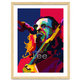 Geddy Lee RUSH Singer Pop Art WPAP thumbnail