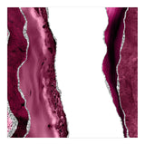 Burgundy & Silver Agate Texture 06  (Print Only) thumbnail