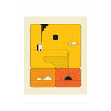 ORANGE SUNSET (Print Only) thumbnail