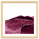 Burgundy & Silver Agate Texture 14 thumbnail