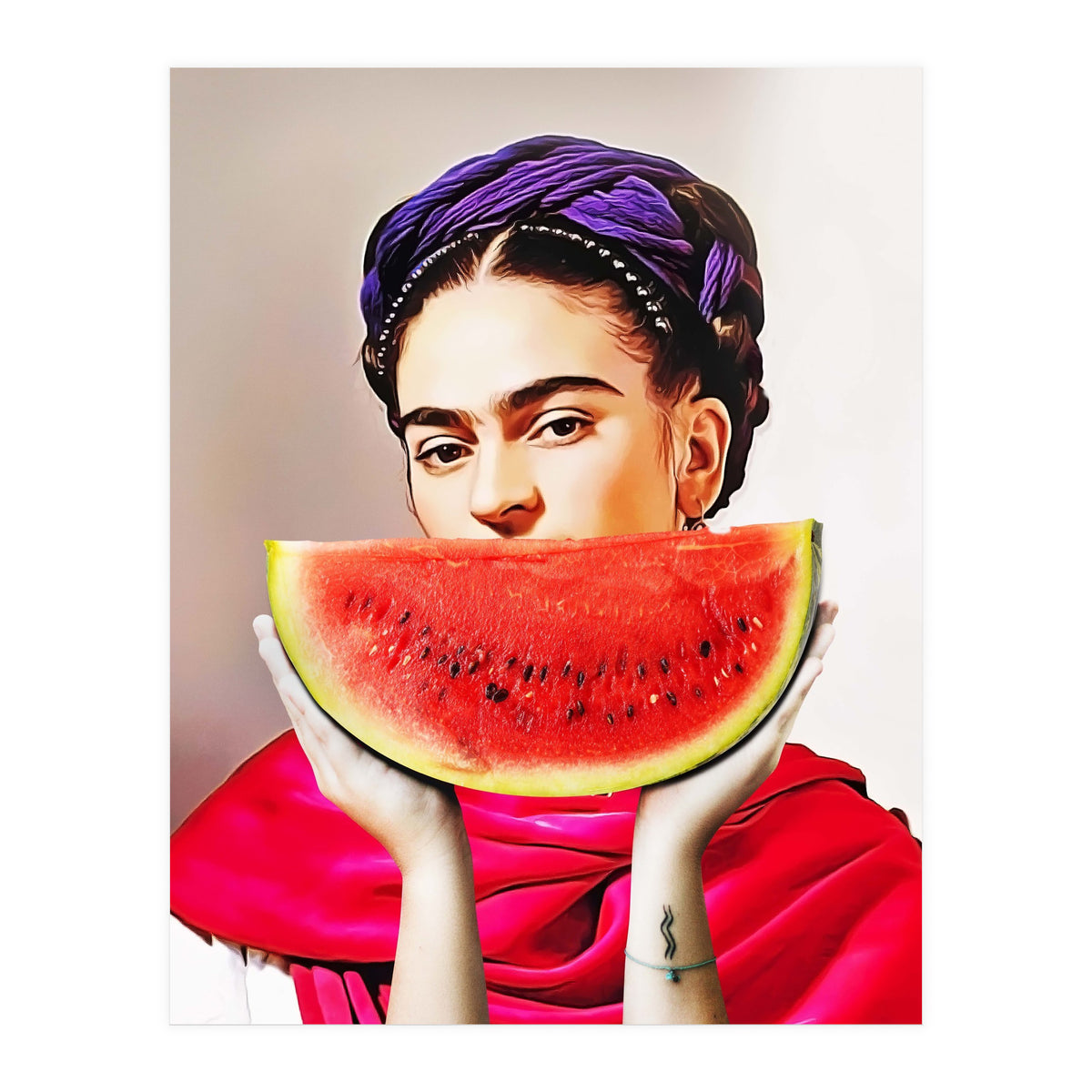 Watermelon Frida (Print Only)