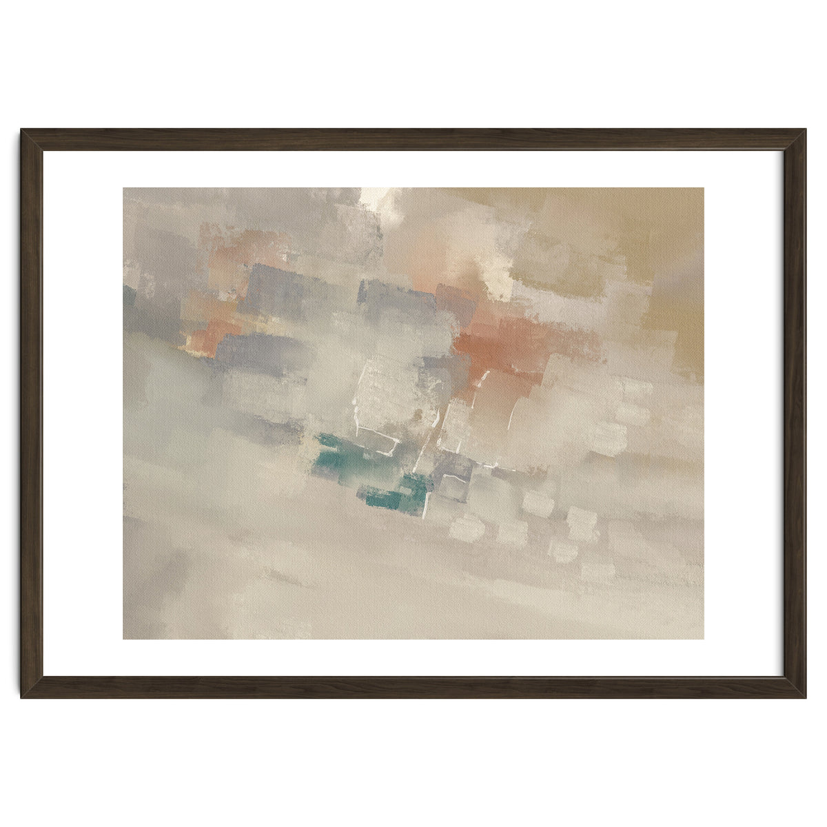 Abstract oil painting