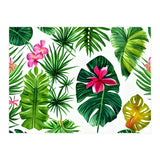 The Tropic, Banana Leaves Tropical Jungle Botanical, Palm Plants Monstera Nature, Bohemian Plants Floral (Print Only) thumbnail