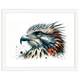 Vibrant Eagle Close Up Portrait thumbnail