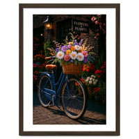 The Aesthetic of a Bicycle at a Flower Shop