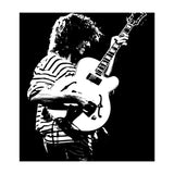 Pat Metheny American Jazz Musician in Monochrome (Print Only) thumbnail