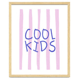 Cool Kids Club, Fun Playful Quote Print for Kids Room and Playroom Decor thumbnail