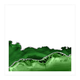 Green & Silver Agate Texture 12 (Print Only) thumbnail