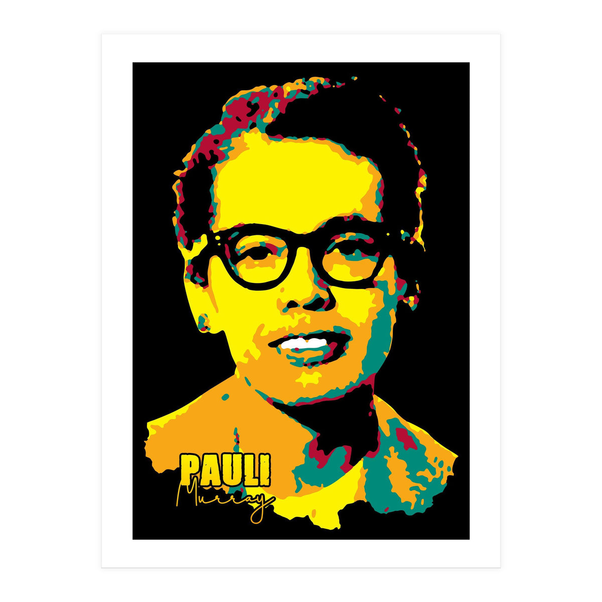 Pauli Murray American Civil Rights Activist (Print Only)
