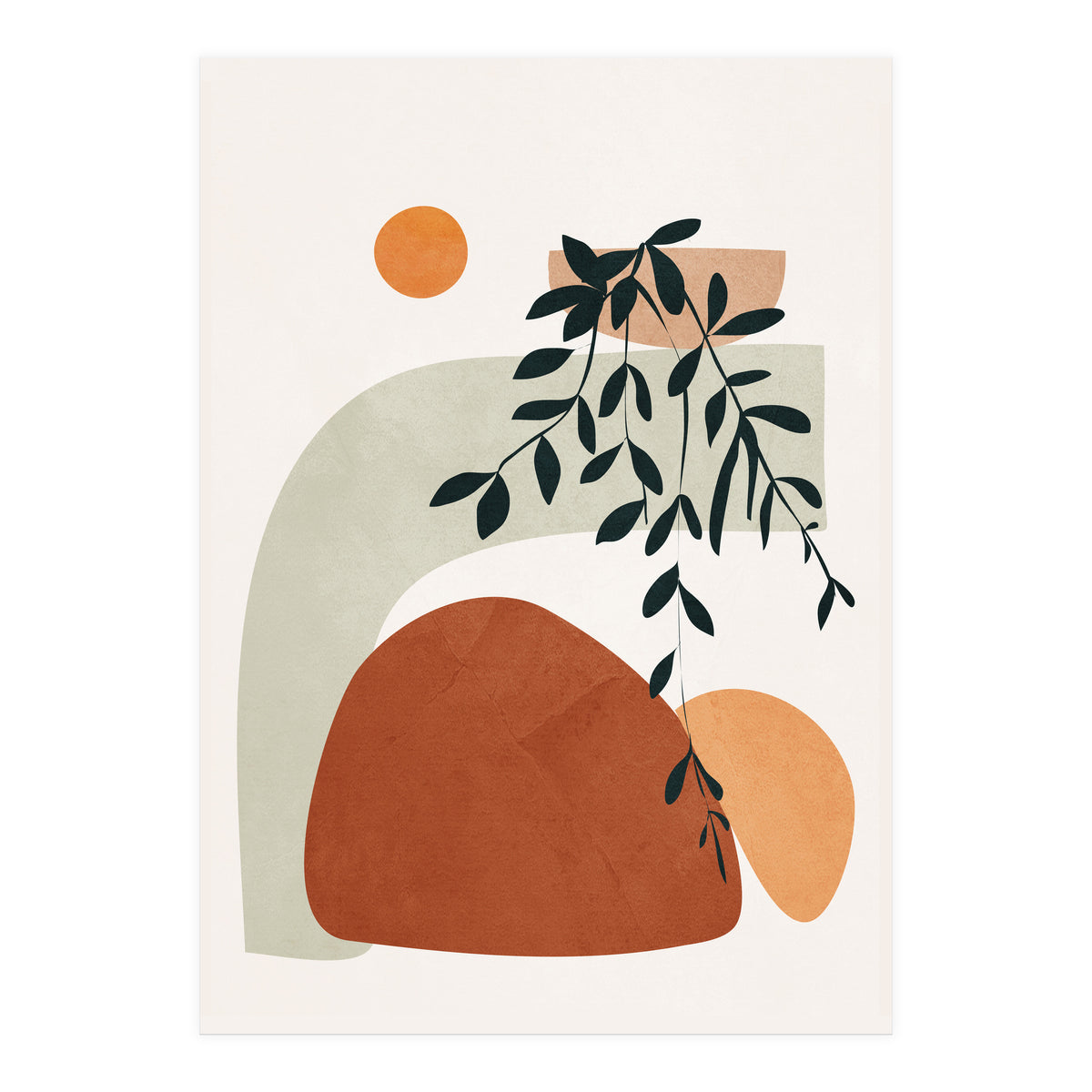 Soft Shapes I (Print Only)