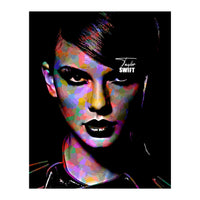 Taylor Swift Colorful Art 4 (Print Only)