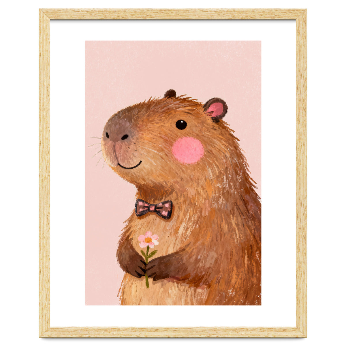 Capybara Kindergarten Nursery Art