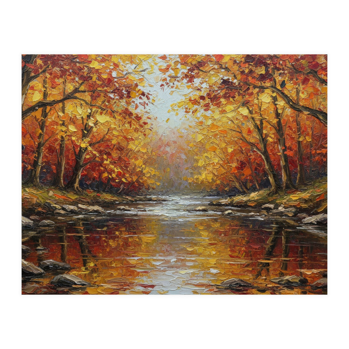 Golden Autumn Creek (Print Only)