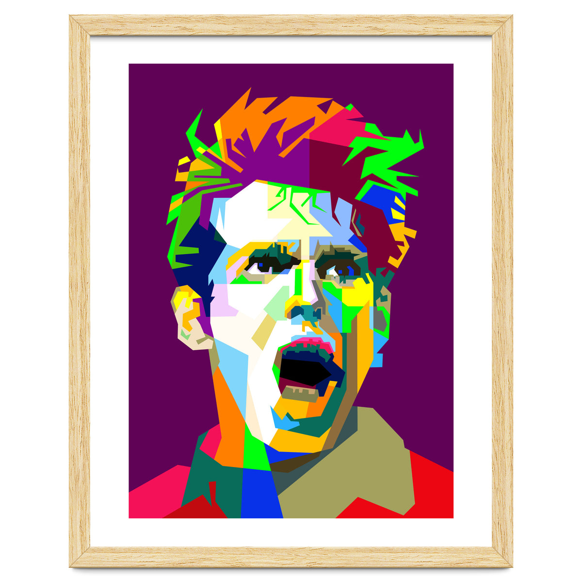 Ricardo Kaka Brazilian Football Pop Art WPAP
