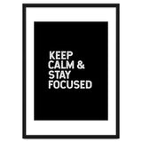 keep calm and stay focused thumbnail