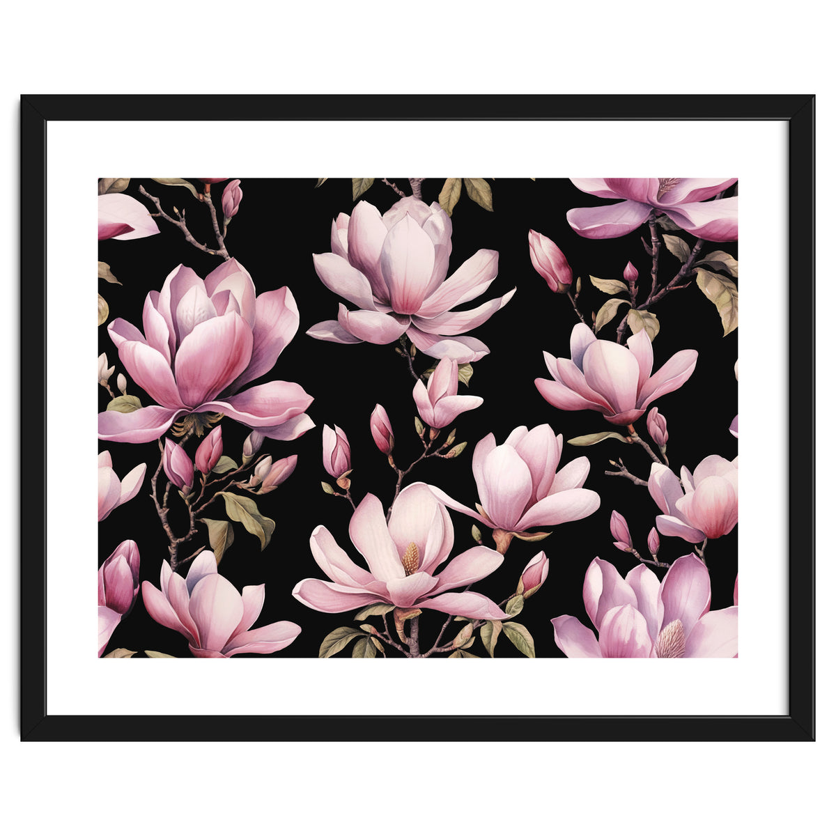 Magnolia Spring Romance Black