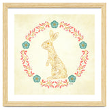 Floral Rabbit Wreath thumbnail