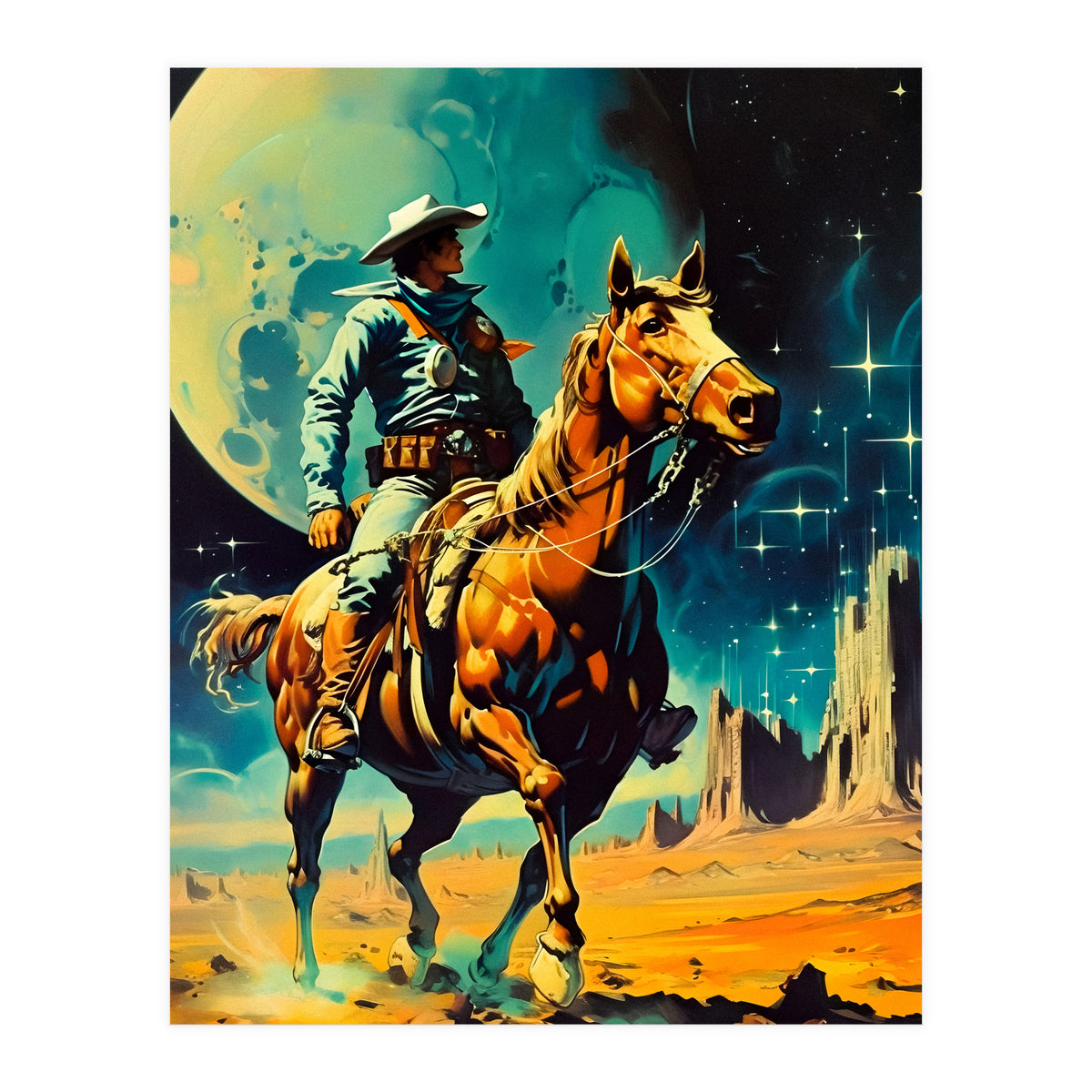The Space Cowboy (Print Only)
