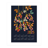 Calendar 2025 fuchsia flower (Print Only) thumbnail