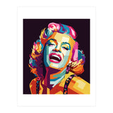Marilyn Monroe Style WPAP (Print Only) thumbnail
