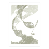 Sage Abstract Scratch (Print Only)