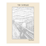 The Scream – Edvard Munch (ascii art)  (Print Only) thumbnail