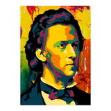 Frederic Chopin Abstract Art (Print Only) thumbnail