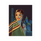 Pinup Mexican Girl (Print Only) thumbnail