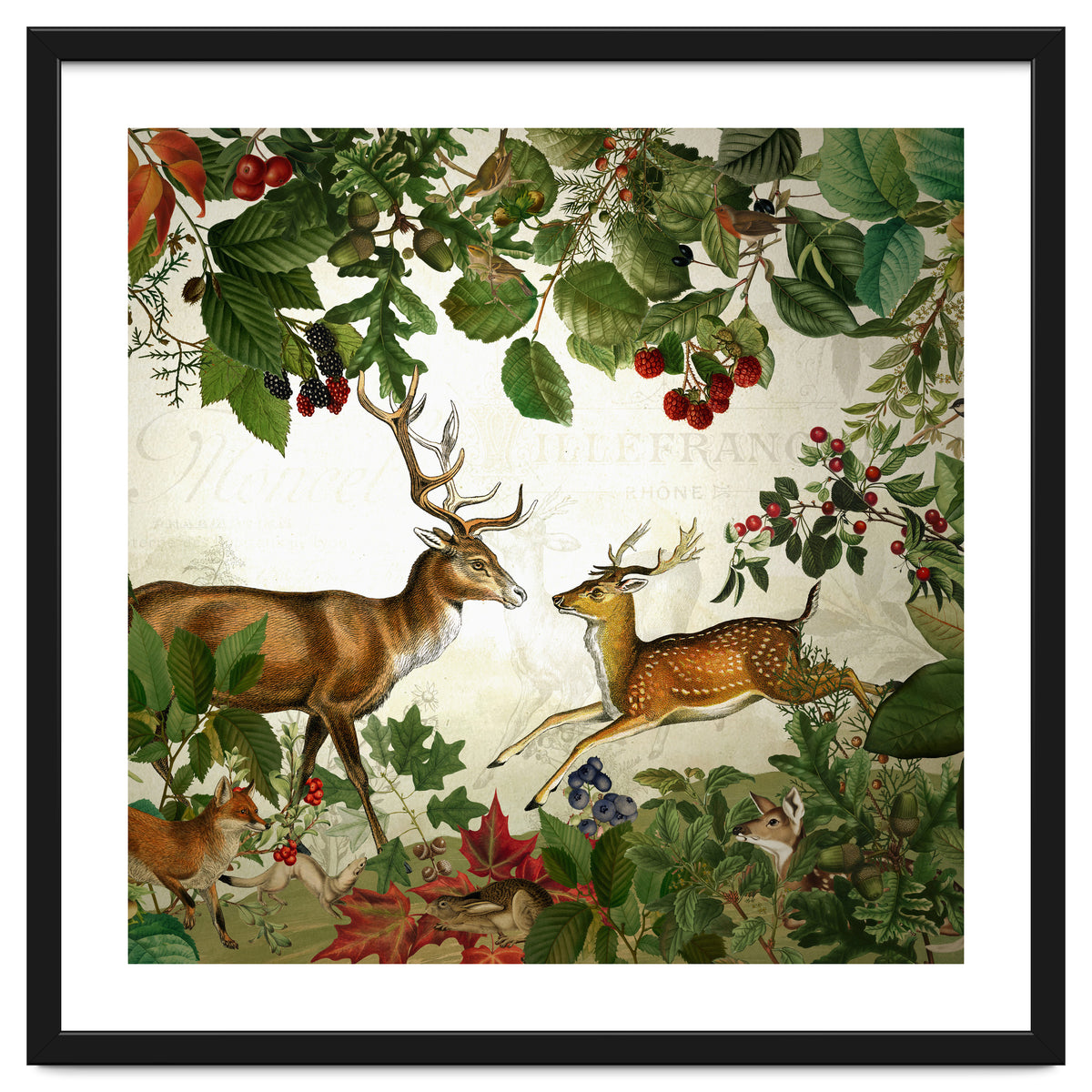 Nostalgic Autumn guardians of the forest 2