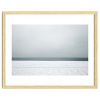 Winter seascape - Snow beach