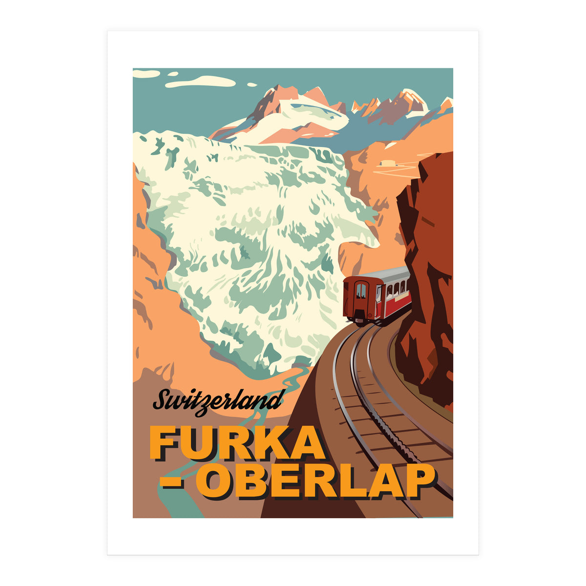 Furka Pass, Switzerland (Print Only)
