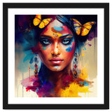 Butterfly Crown Hindu Portrait thumbnail