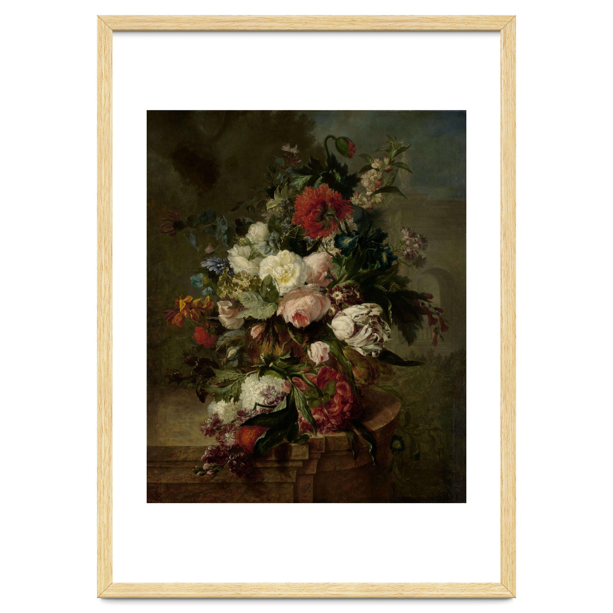 Still Life with Flowers. Dating: 1789. Measurements: h 73 cm × w 60 cm; d 6.5 cm.