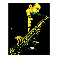 Paul Gonsalves American Jazz Tenor Saxophonist (Print Only)