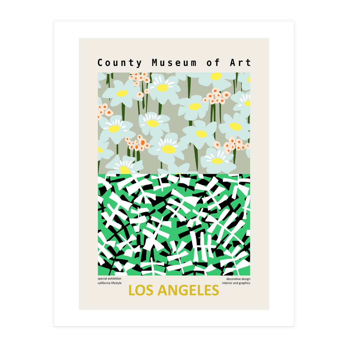 County Museum of Art Los Angeles (Print Only)