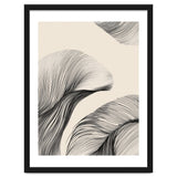 Black And White Flowing Lines Organic Shapes thumbnail
