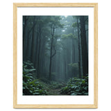 Ethereal Misty Forest in the Rain thumbnail