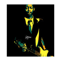 Lefty Dizz American Chicago Blues Guitarist Legend 2 (Print Only)