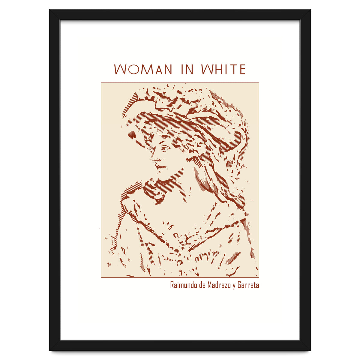 Woman In White – Raimundo De Madrazo Y Garreta