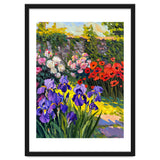 Sun-Drenched Secret Garden Oil Painting thumbnail