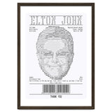 Receipt Art Elton John thumbnail