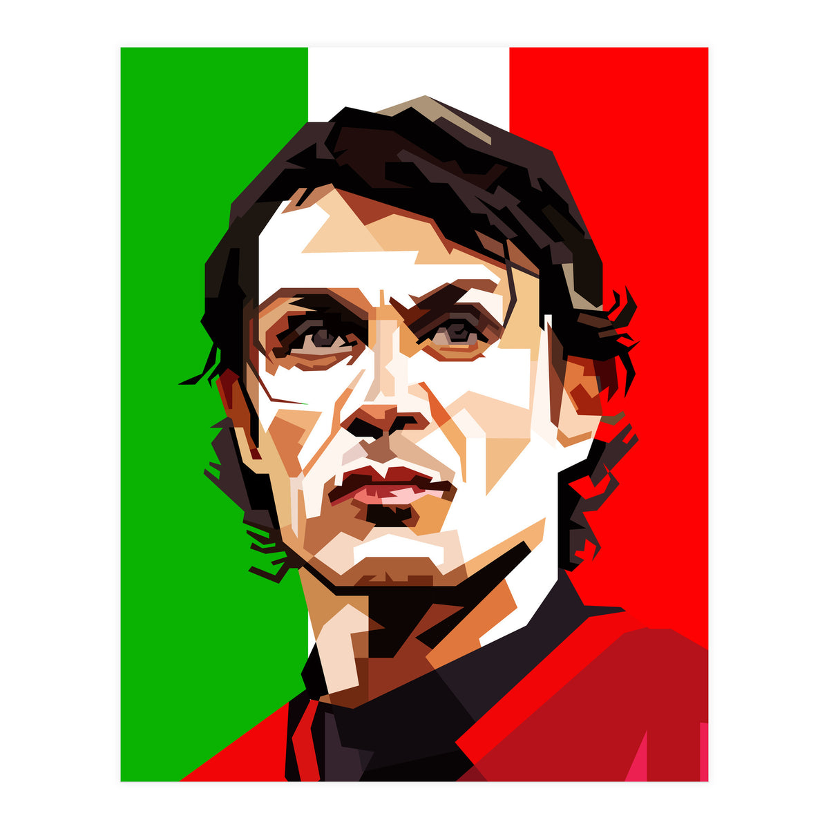 Maldini Italian Classic Football (Print Only)