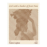 Girl With A Basket Of Fruit Date – Frederic Leighton (1863) (Print Only) thumbnail