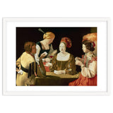 French school. The Cheater with the Ace of Diamonds. Le Tricheur à l'As de Carreaux. 17th century... thumbnail