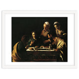 Caravaggio / 'Supper at Emmaus', 1606, Oil on canvas, 141 x 175 cm. JESUS. CRISTO RESUCITADO. thumbnail