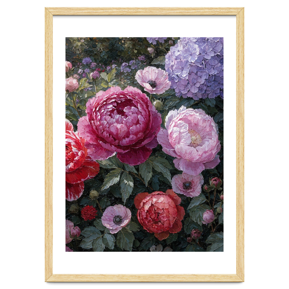 Overflowing Abundance: A Textural Impasto Oil Painting