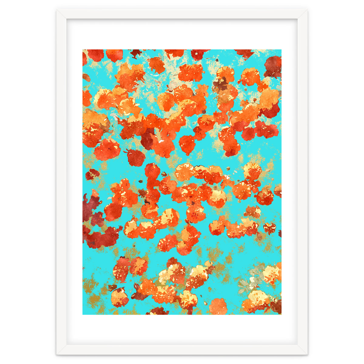 Teal Decor #society6