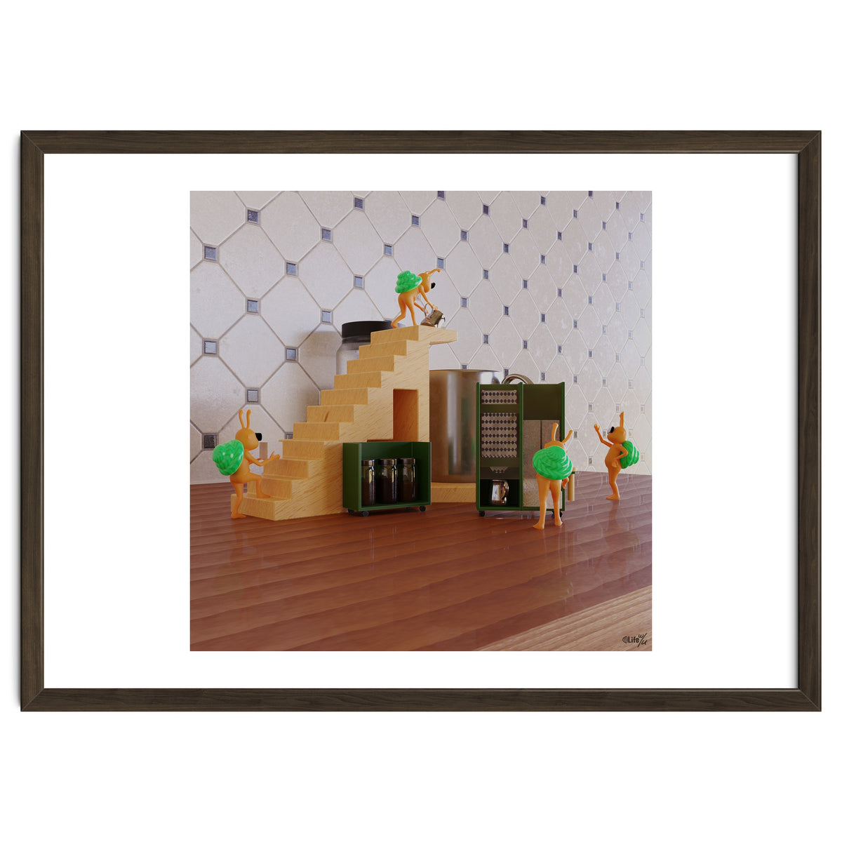 Coffee Support - angle #2 (Lwuba 039 Coffee Support 02)