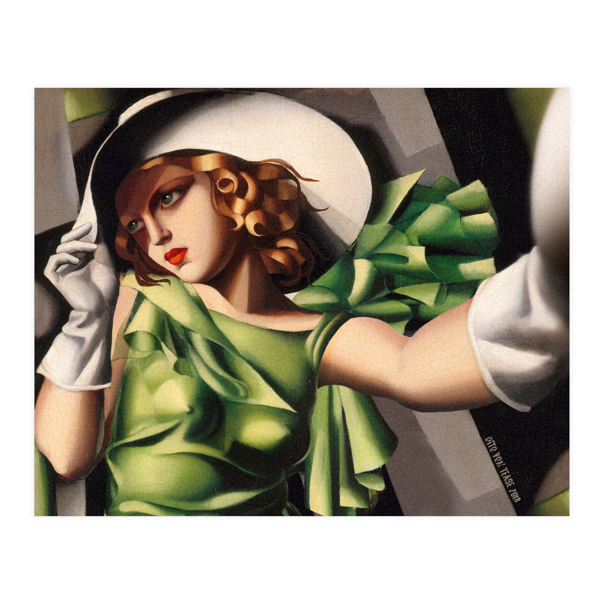 Tamara De Lempicka - Selfie (Print Only)